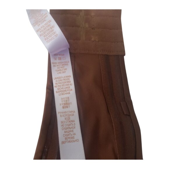 CT2064 Savage X Fenty Strapless Underwiire Brown Bra 36DD - Picture 9 of 9
